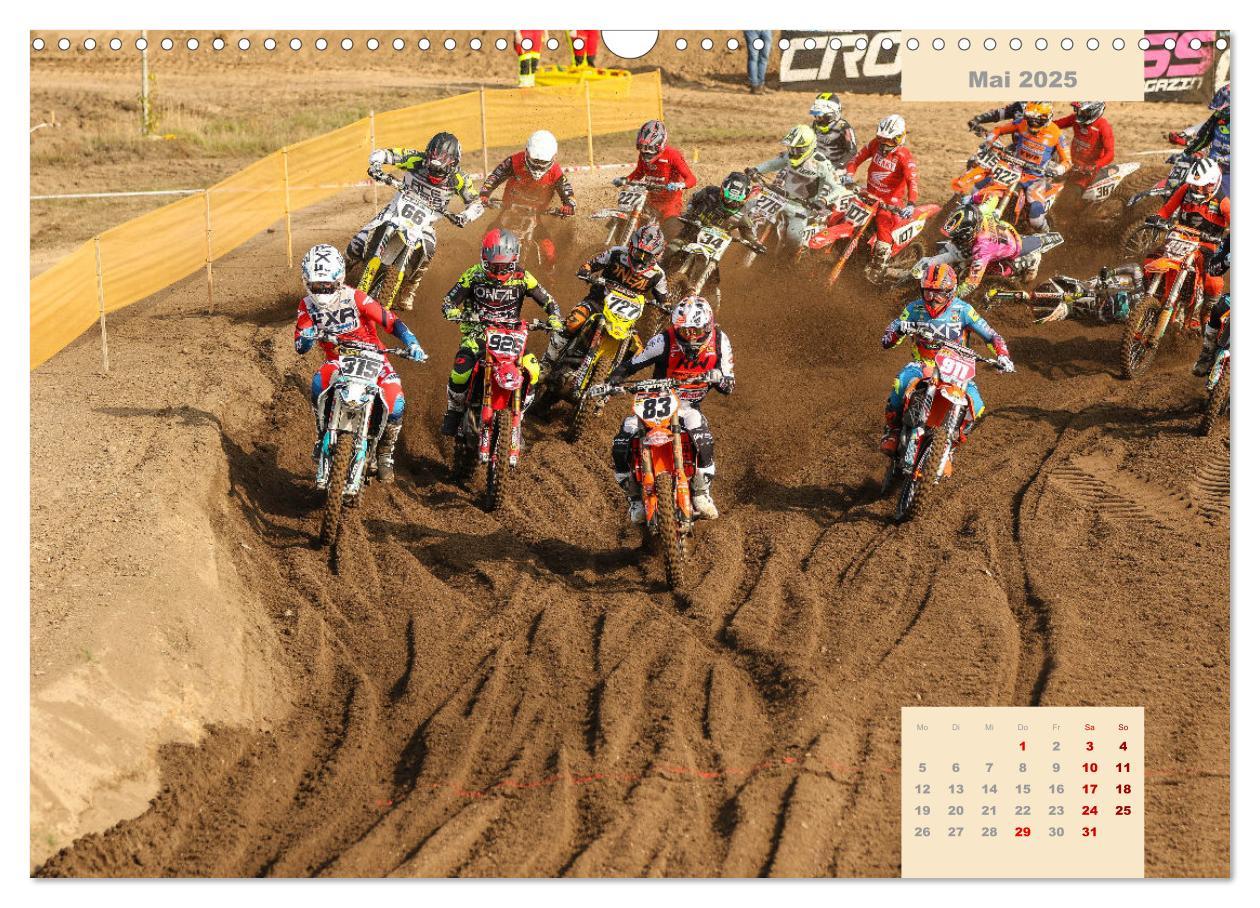 Bild: 9783435025862 | Motocross 2025 (Wandkalender 2025 DIN A3 quer), CALVENDO...