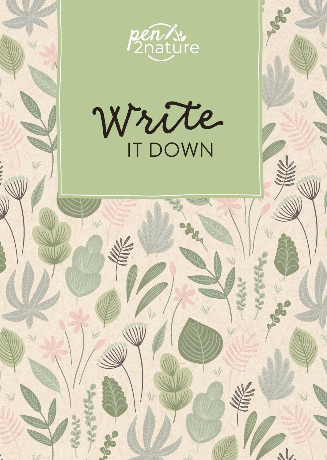 Cover: 9783987640384 | Write It Down . Nachhaltiges Notizbuch in A5 mit Hardcover und...