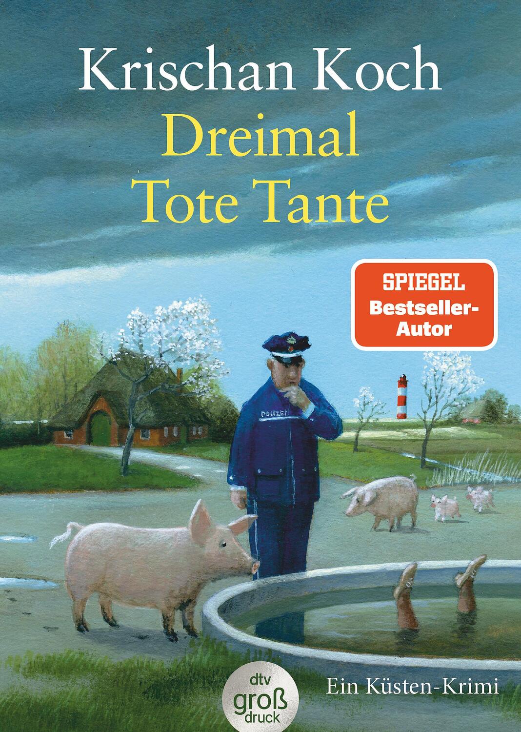 Cover: 9783423254076 | Dreimal Tote Tante (Großdruck-Ausgabe) | Ein Küsten-Krimi | Koch