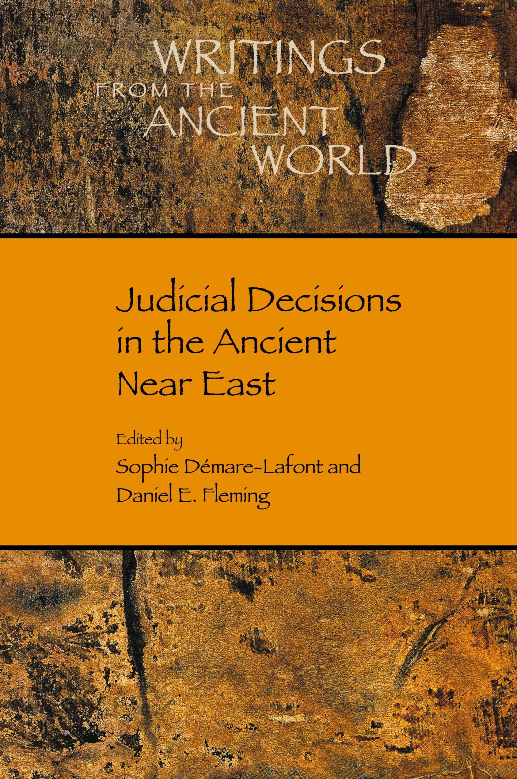 Cover: 9781628374841 | Judicial Decisions in the Ancient Near East | Daniel E. Fleming | Buch