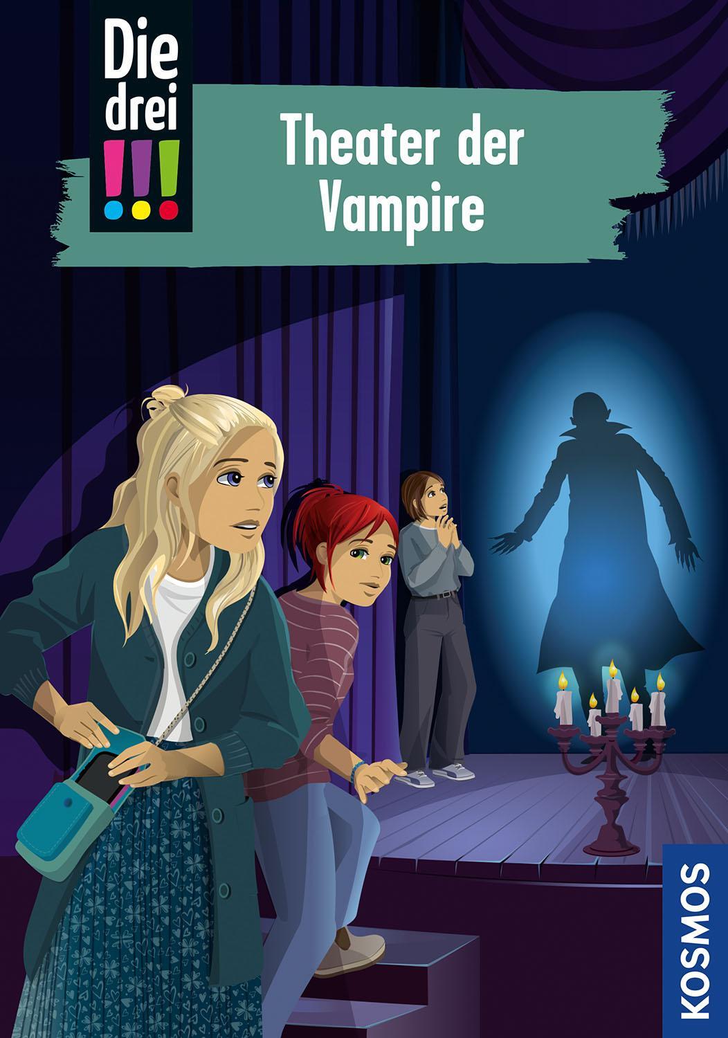 Cover: 9783440177105 | Die drei !!!, 110, Theater der Vampire | Ann-Katrin Heger | Buch