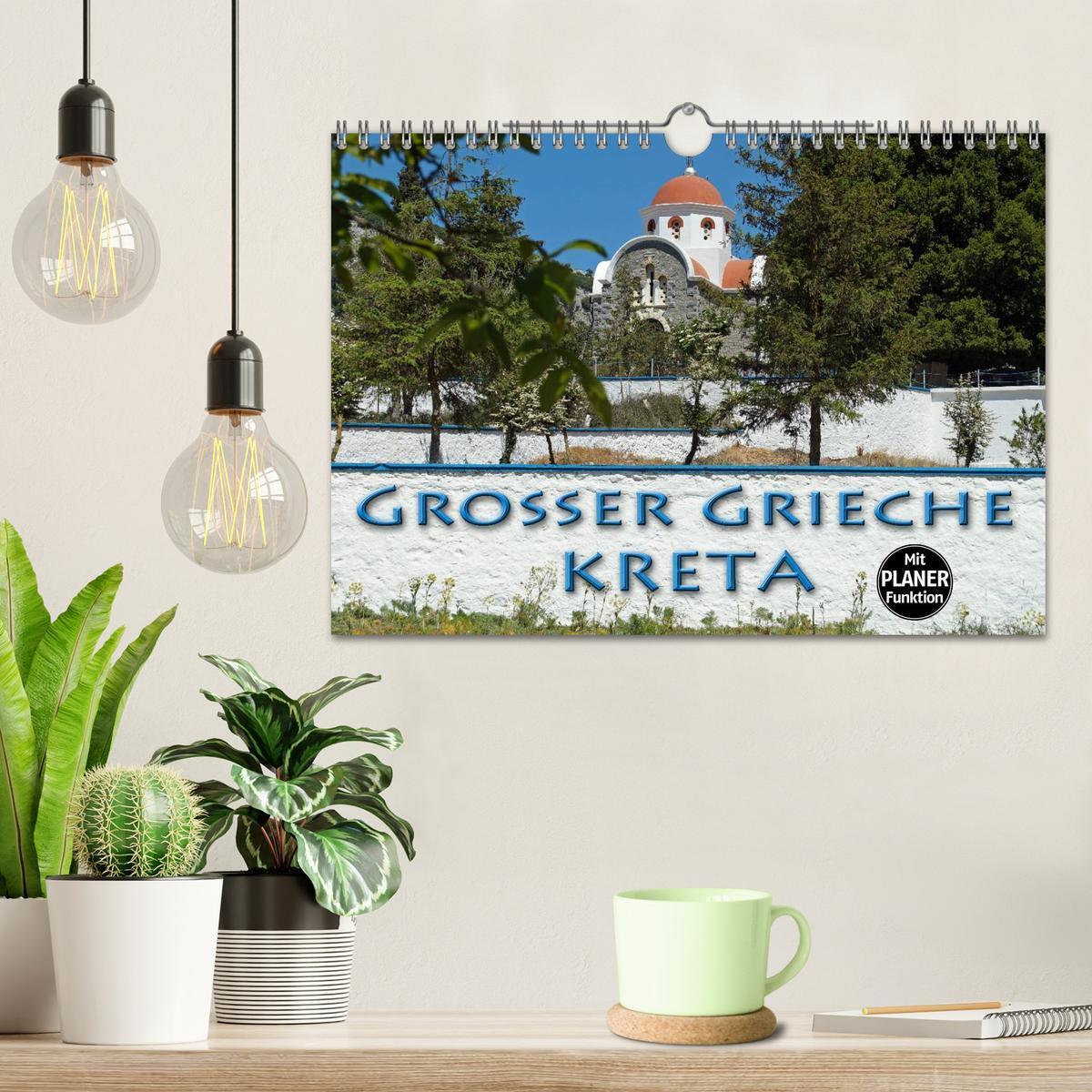 Bild: 9783435526130 | Großer Grieche Kreta (Wandkalender 2025 DIN A4 quer), CALVENDO...