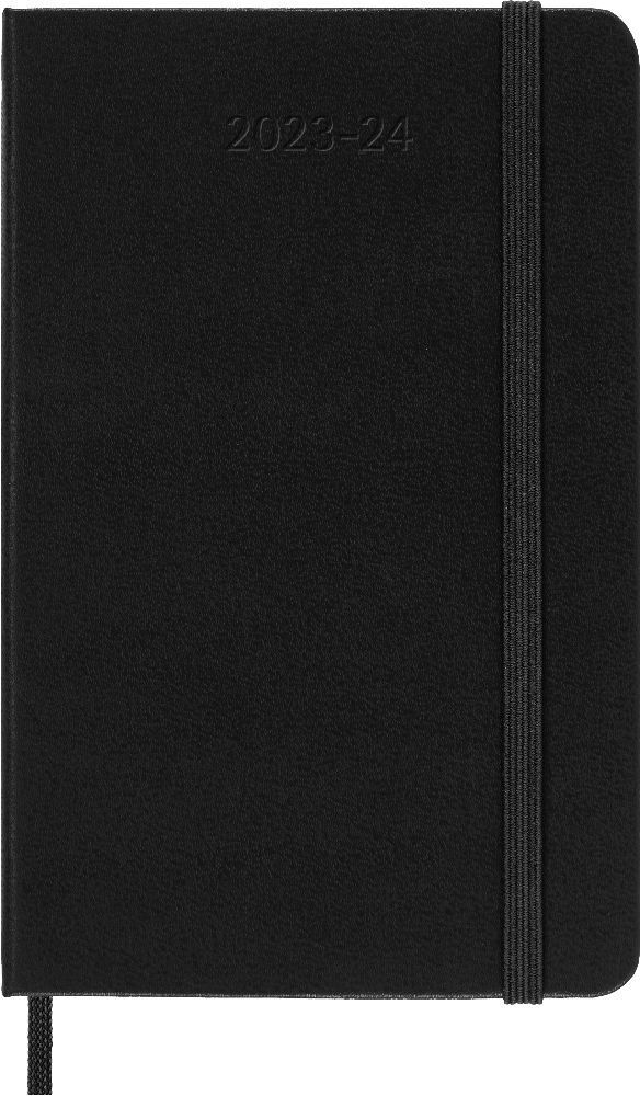 Cover: 8056598856972 | Moleskine 18 Monate Wochen Notizkalender 2023/2024, Pocket/A6, Schwarz