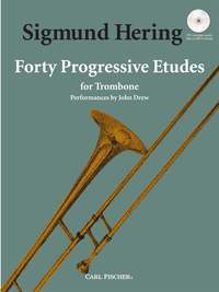 Cover: 798408084325 | 40 Progressive Etudes | Sigmund Hering | Buch + Online-Audio