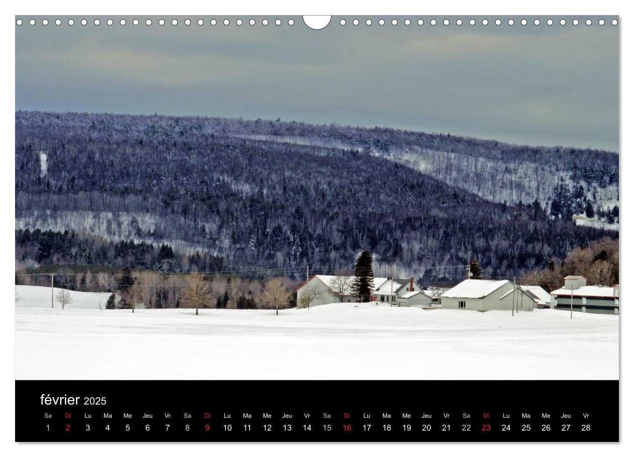 Bild: 9781325951604 | Regard sur les saisons du Québec (Calendrier mural 2025 DIN A3...