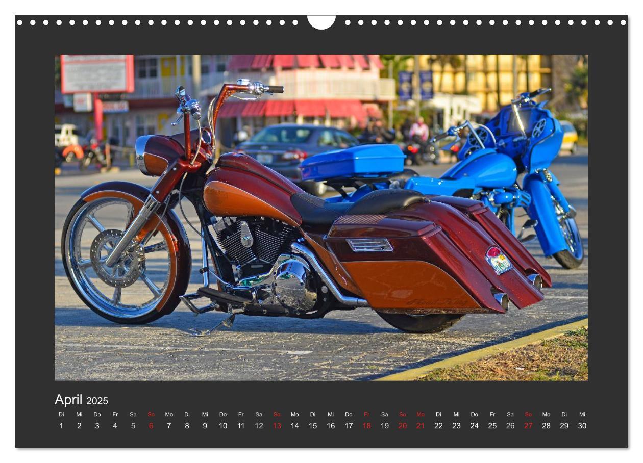 Bild: 9783435788507 | BEST OF HARLEY-DAVIDSON BAGGER-STYLE (Wandkalender 2025 DIN A3...