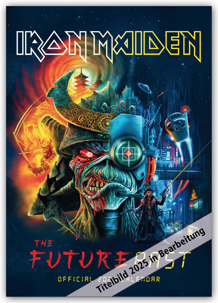 Cover: 9781835270349 | Iron Maiden 2025 - A3-Posterkalender | Danilo | Kalender | Deutsch