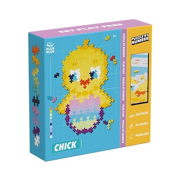 Cover: 5710409108850 | Plus-Plus 250 Kreativ Bausteine Puzzle Küken | Stück | 9603964