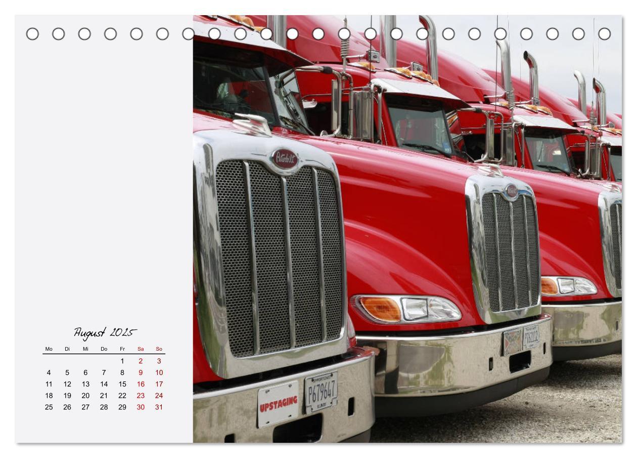 Bild: 9783435337262 | Langhauber. Coole Trucks in den USA (Tischkalender 2025 DIN A5...