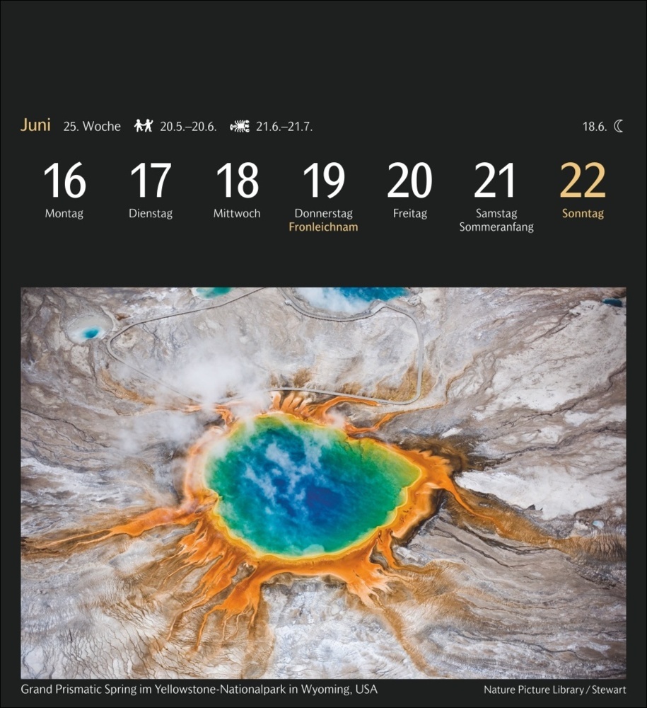 Bild: 9783840035111 | Magic Nature Postkartenkalender Kalender 2025 - Kalender mit 53...