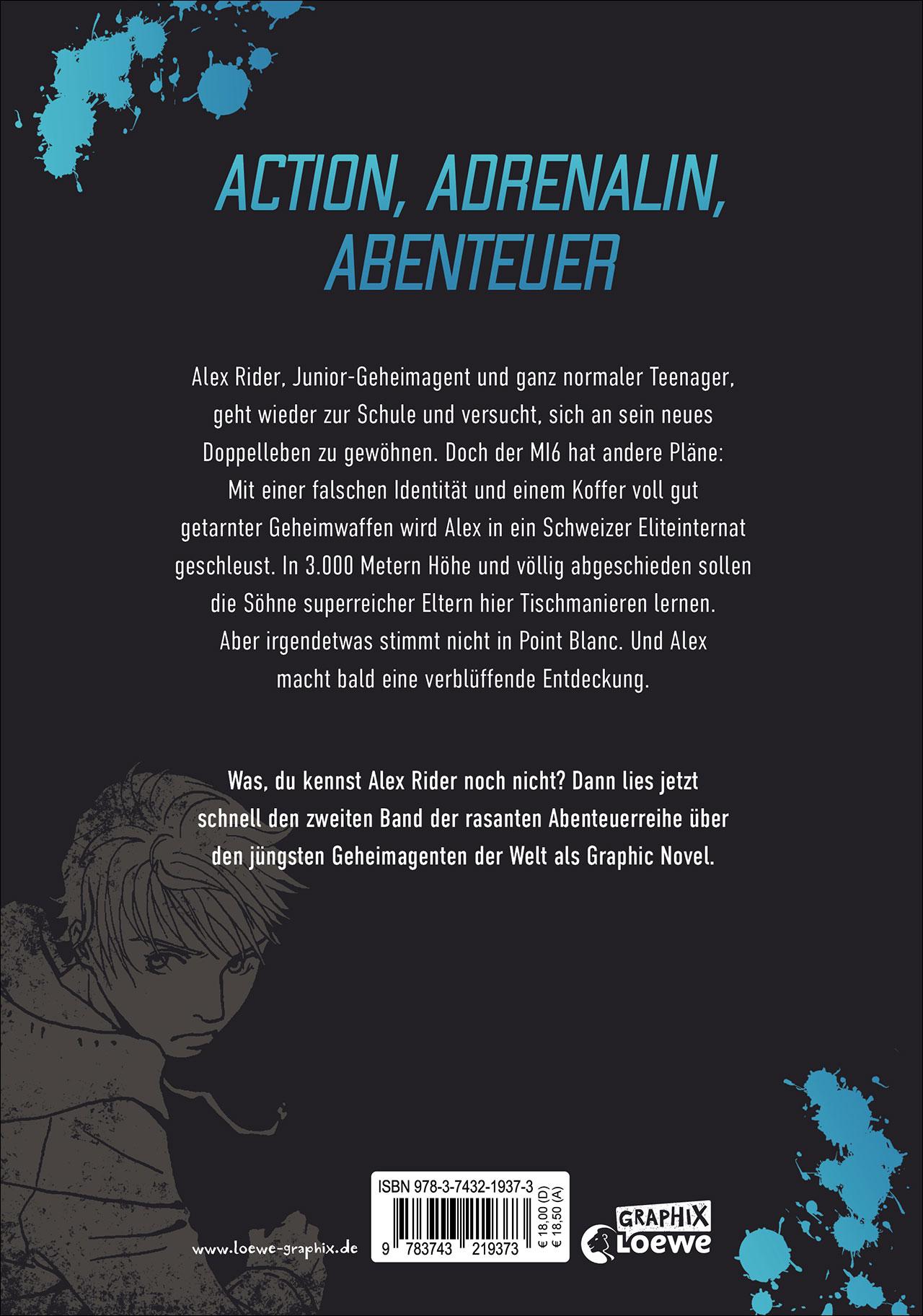 Rückseite: 9783743219373 | Alex Rider (Band 2) - Gemini-Projekt | Anthony Horowitz (u. a.) | Buch