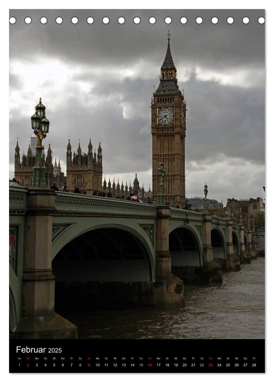 Bild: 9783457065518 | London - Impressionen (Tischkalender 2025 DIN A5 hoch), CALVENDO...