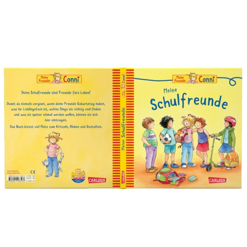 Bild: 9783551183576 | Meine Freundin Conni - Meine Schulfreunde | Janina Görrissen | Buch