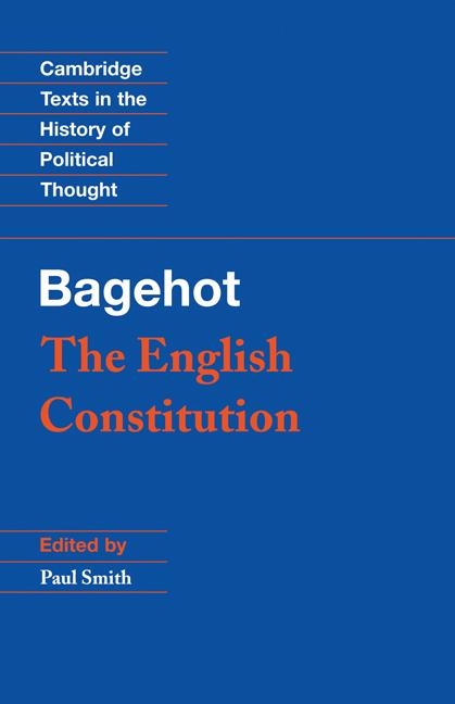 Cover: 9780521469425 | Bagehot | The English Constitution | Bagehot | Taschenbuch | Englisch