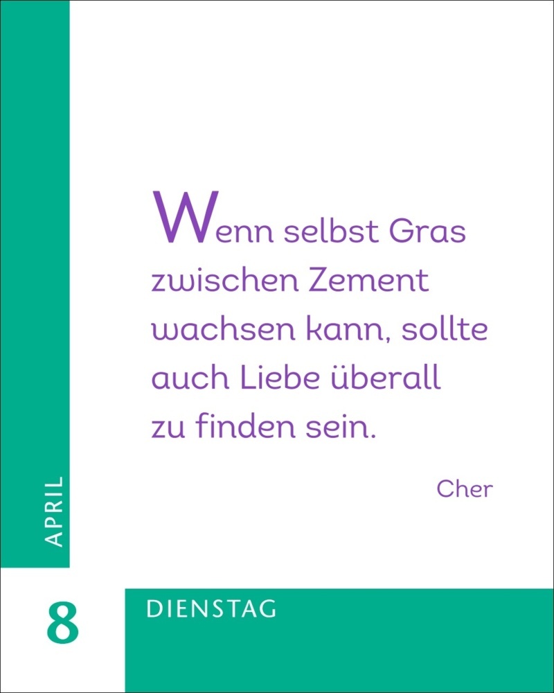 Bild: 9783840032240 | 365 Zitate von Frauen Mini-Geschenkkalender 2025 | Julia Linne | 2025