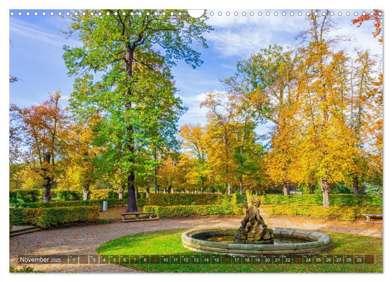 Bild: 9783435609291 | Barockgarten Zabeltitz (Wandkalender 2025 DIN A3 quer), CALVENDO...