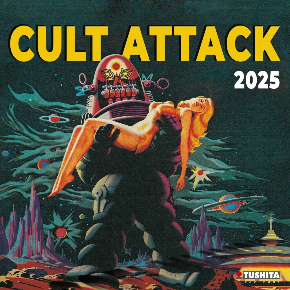 Cover: 9783959293945 | Cult Attack 2025 | Kalender 2025 | Kalender | Drahtheftung | 28 S.