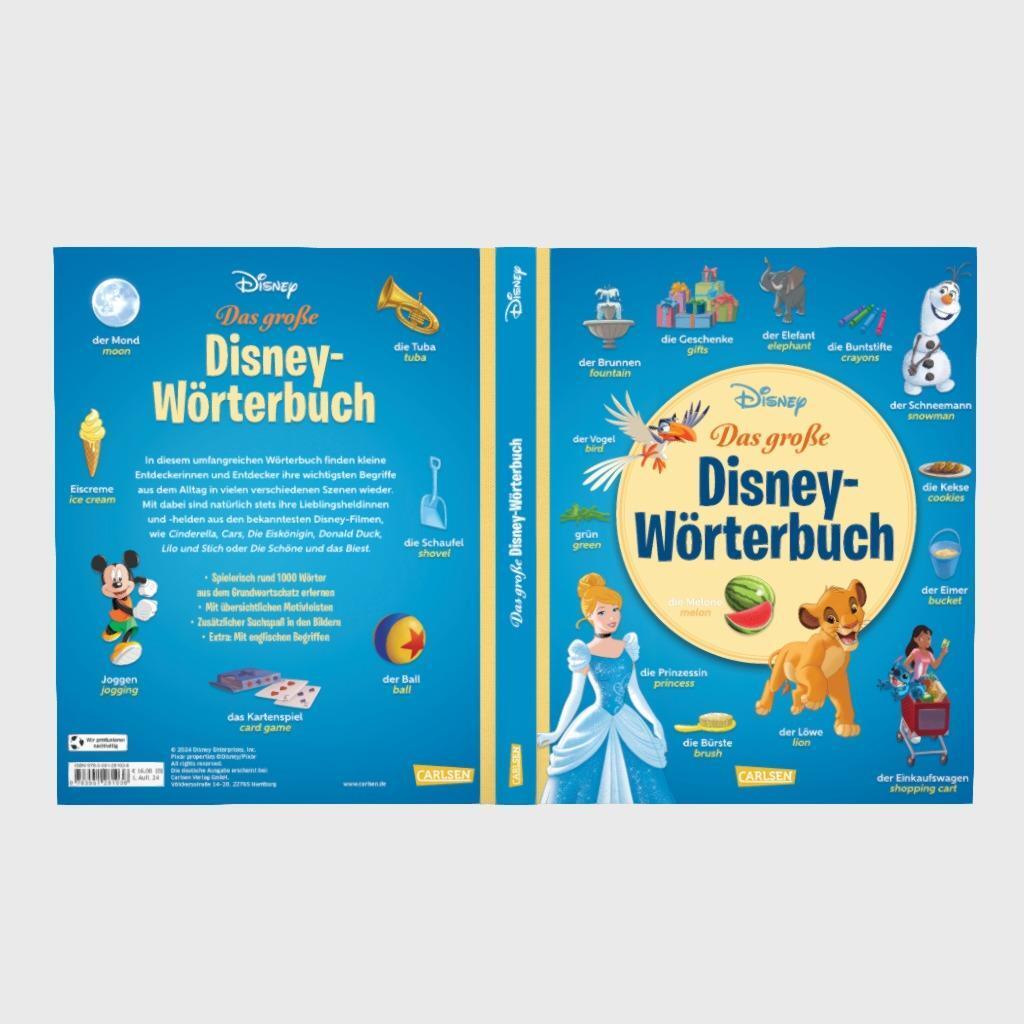 Bild: 9783551281036 | Disney: Das große Disney-Wörterbuch | Walt Disney | Buch | 144 S.