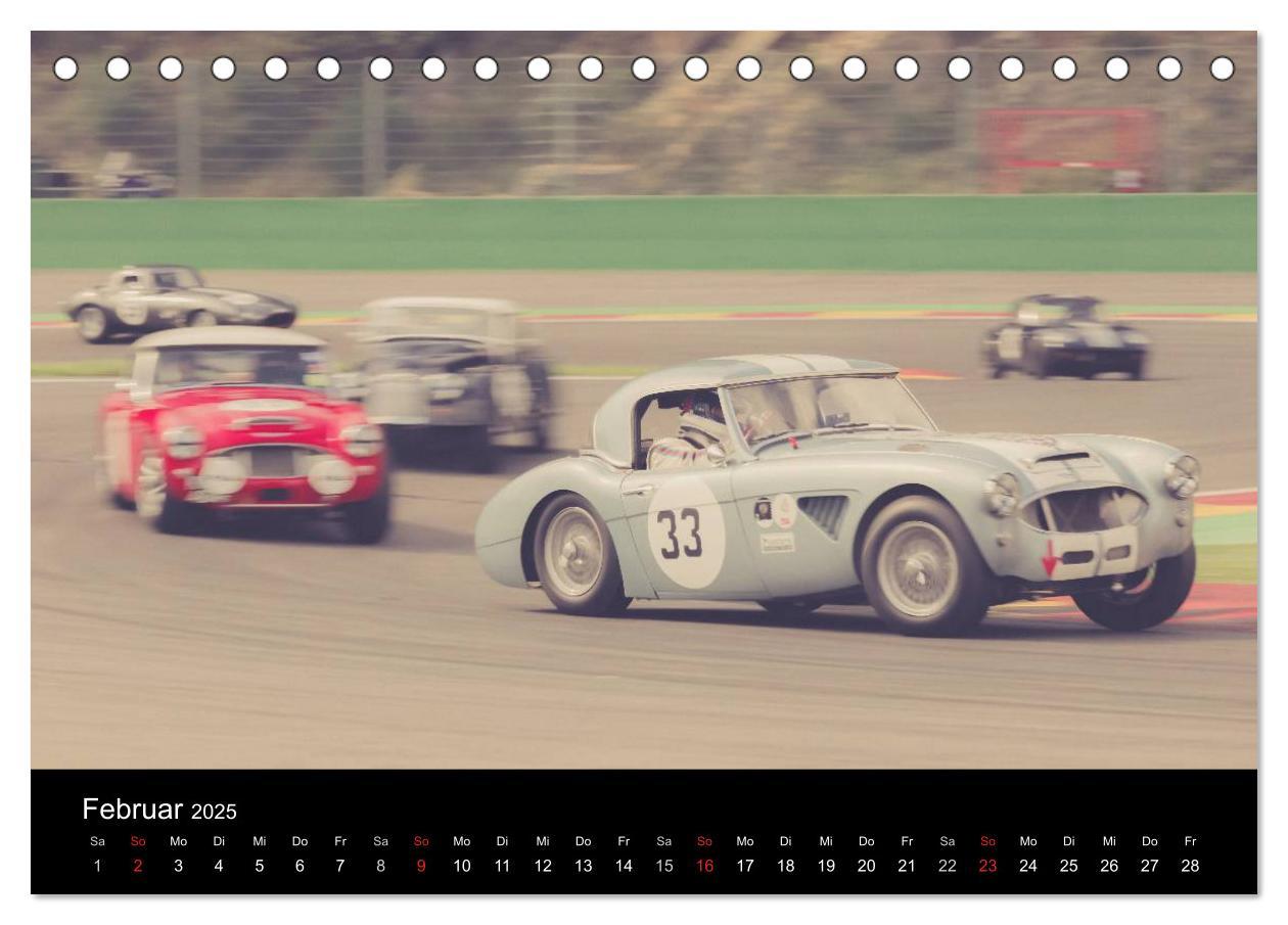 Bild: 9783435643134 | Vintage Racing, historischer Motorsport (Tischkalender 2025 DIN A5...