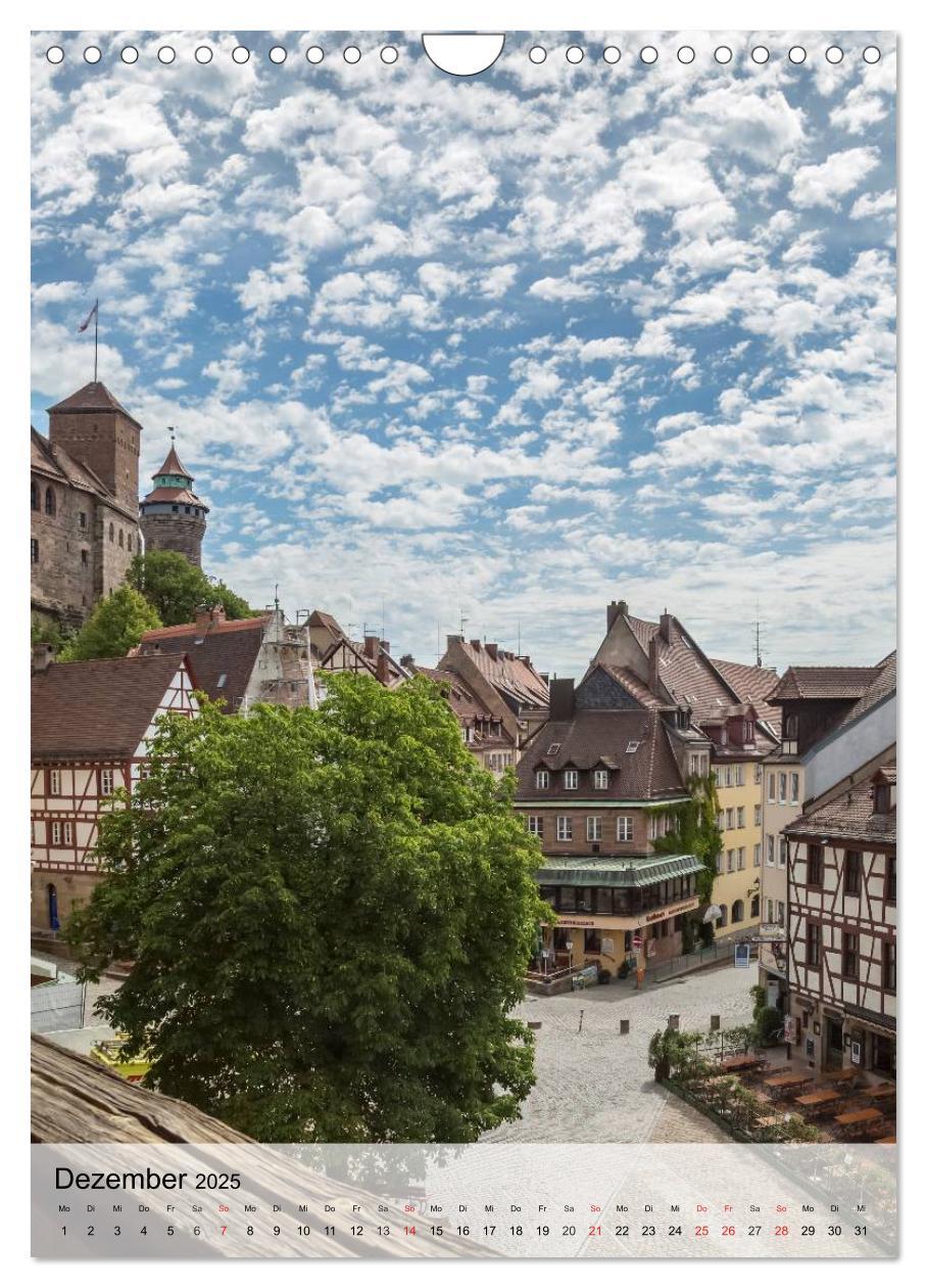 Bild: 9783457036426 | NÜRNBERG Charmante Altstadt (Wandkalender 2025 DIN A4 hoch),...