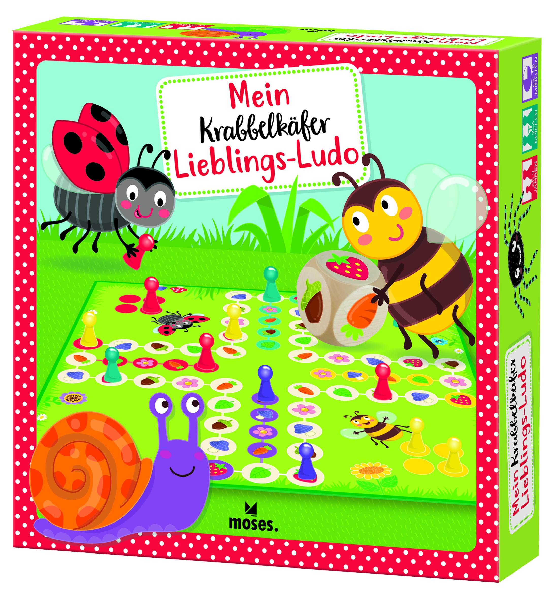 Cover: 4033477161345 | Mein Krabbelkäfer Lieblings-Ludo | Sandra Kretzmann | Spiel | 016134