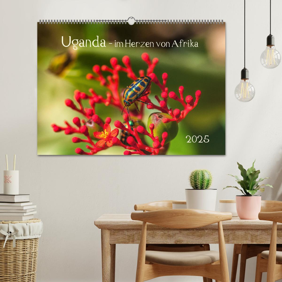 Bild: 9783435372676 | Uganda - im Herzen von Afrika (Wandkalender 2025 DIN A2 quer),...