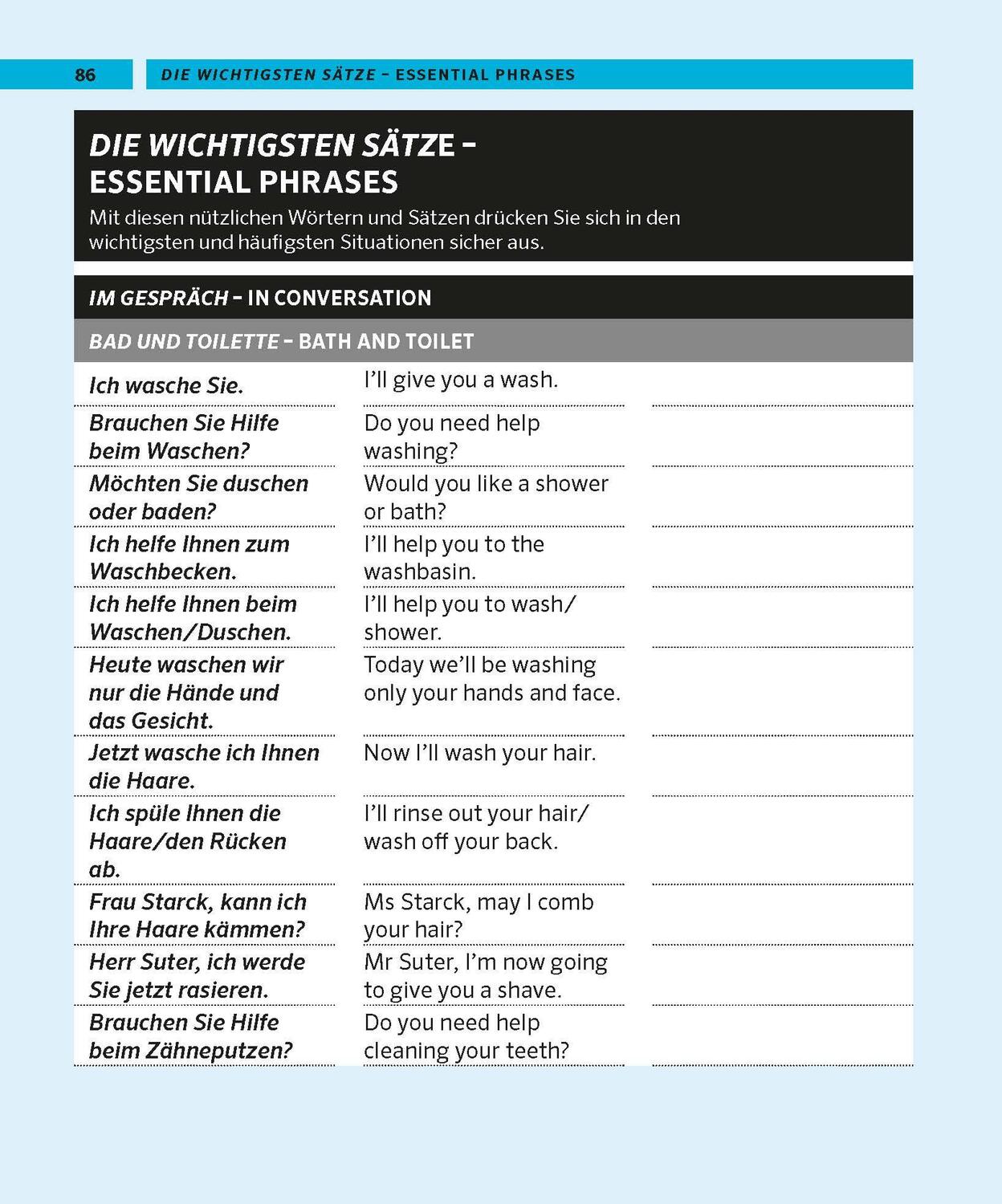 Bild: 9783125164048 | PONS Bildwörterbuch Deutsch für Pflegekräfte | Taschenbuch | 256 S.