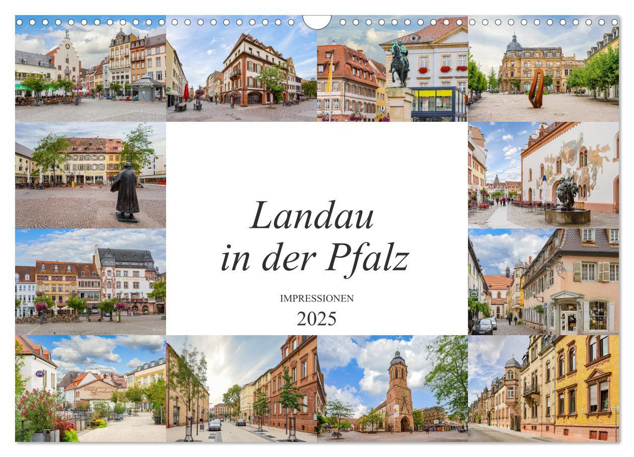 Cover: 9783435188154 | Landau in der Pfalz Impressionen (Wandkalender 2025 DIN A3 quer),...