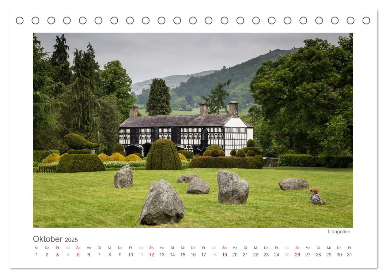 Bild: 9783435765782 | Eine Reise durch Wales (Tischkalender 2025 DIN A5 quer), CALVENDO...