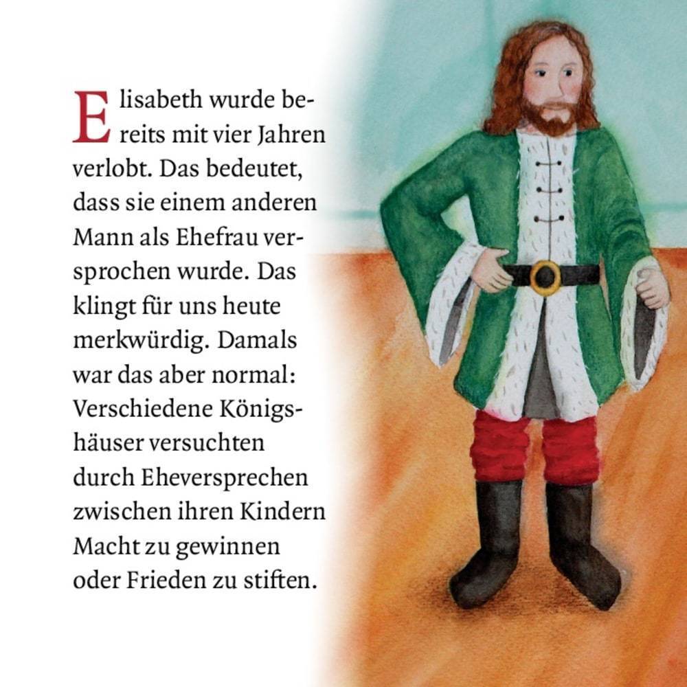 Bild: 9783769825008 | Elisabeth von Thüringen und das Rosenwunder | Mini-Bilderbuch | Buch