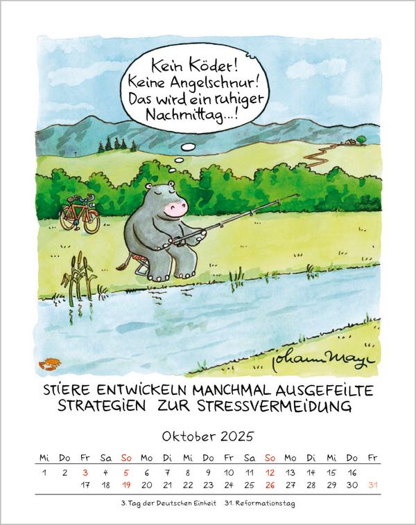 Bild: 9783731876632 | Stier 2025 | Verlag Korsch | Kalender | Spiralbindung | 13 S. | 2025