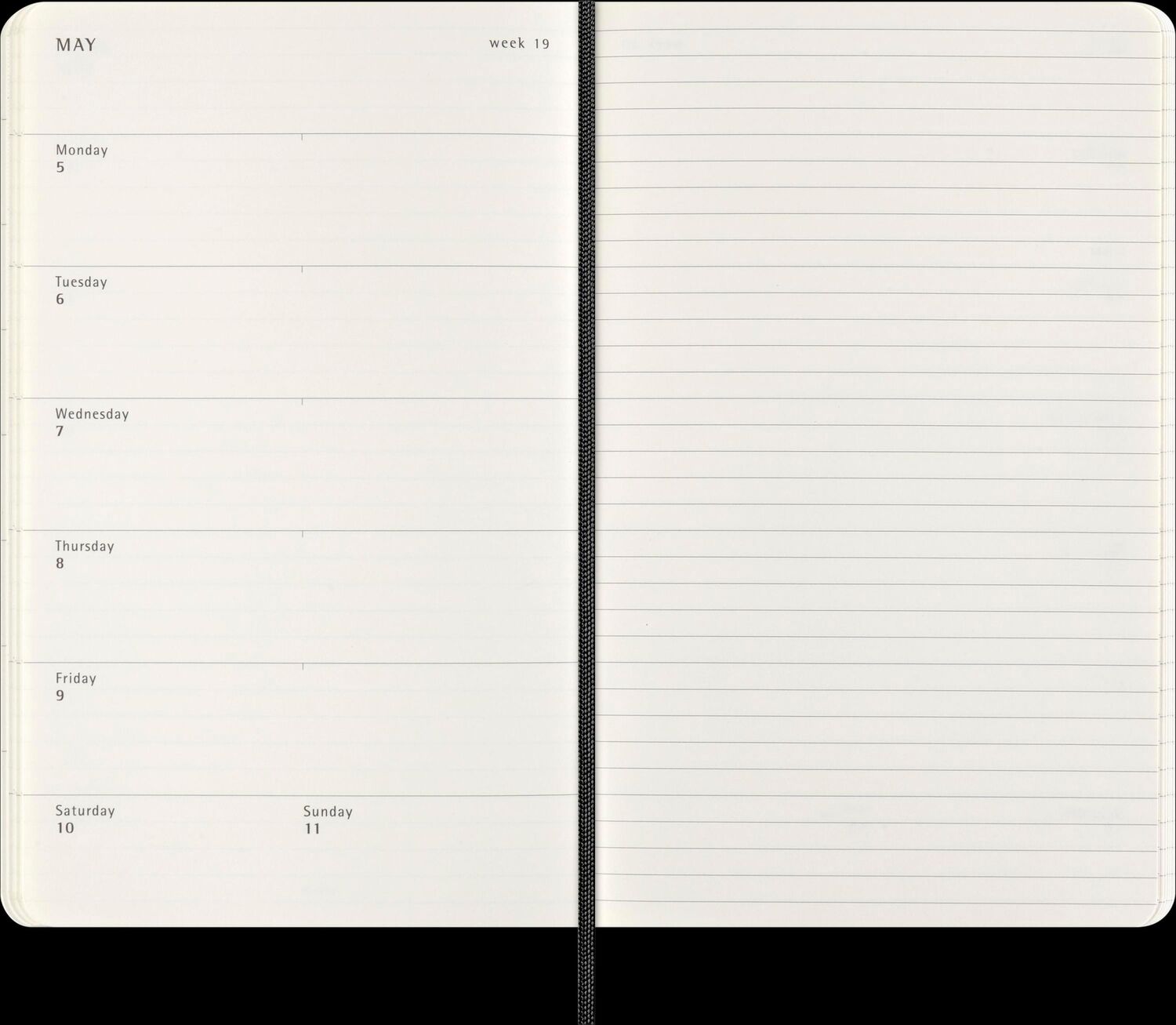 Bild: 8056999271756 | Moleskine Precious &amp; Ethical 12 Monate Wochen Notizkalender 2025,...