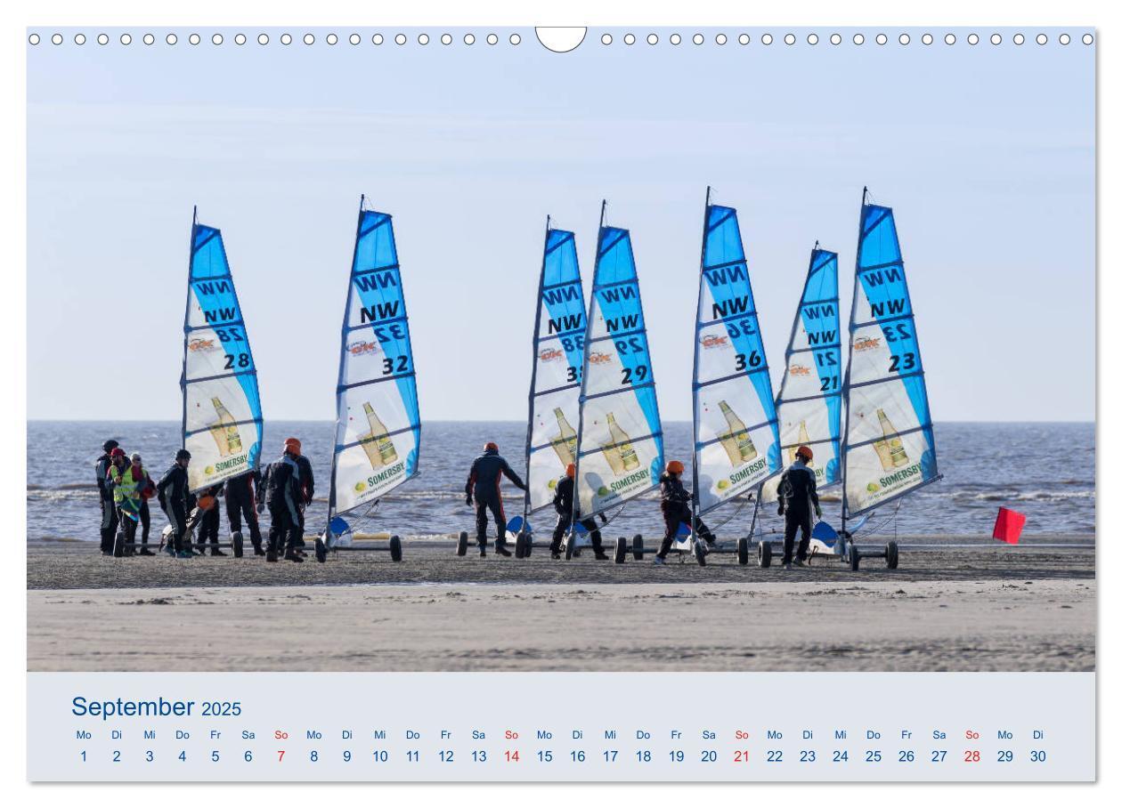 Bild: 9783435187867 | Nordseeküste Am Strand von Sankt Peter-Ording (Wandkalender 2025...