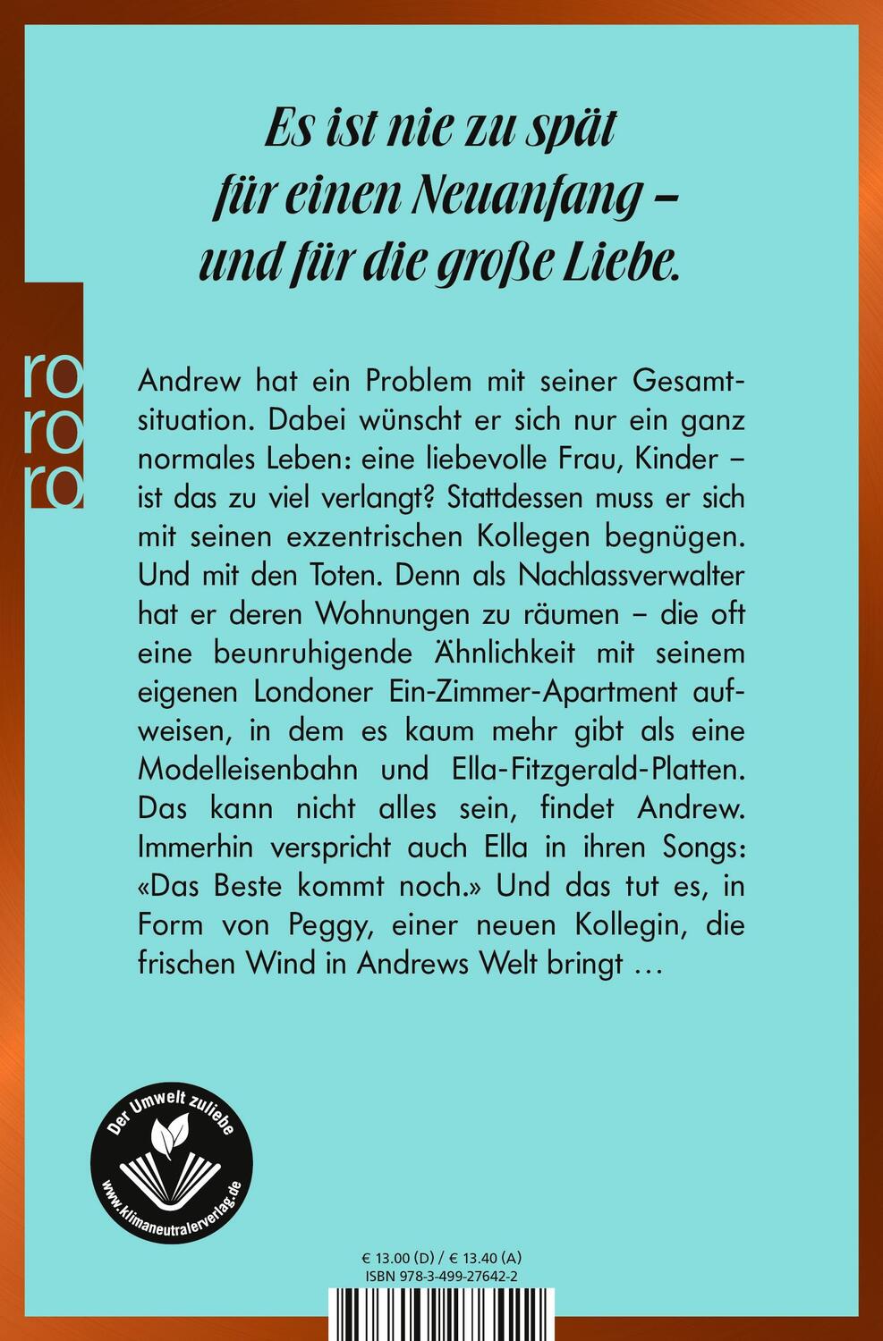 Rückseite: 9783499276422 | Das Beste kommt noch | Richard Roper | Taschenbuch | Deutsch | 2022