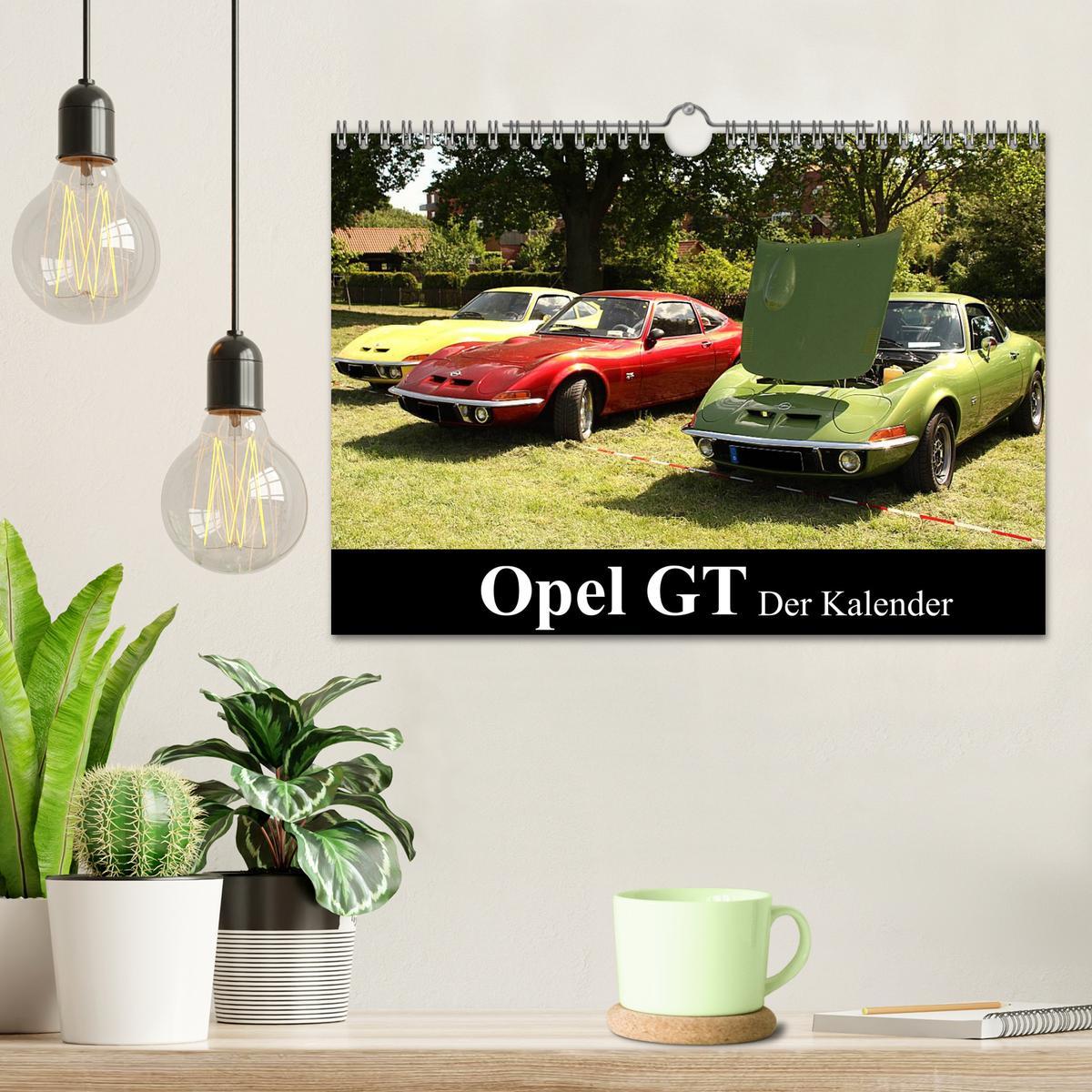 Bild: 9783435726707 | Opel GT Der Kalender (Wandkalender 2025 DIN A4 quer), CALVENDO...