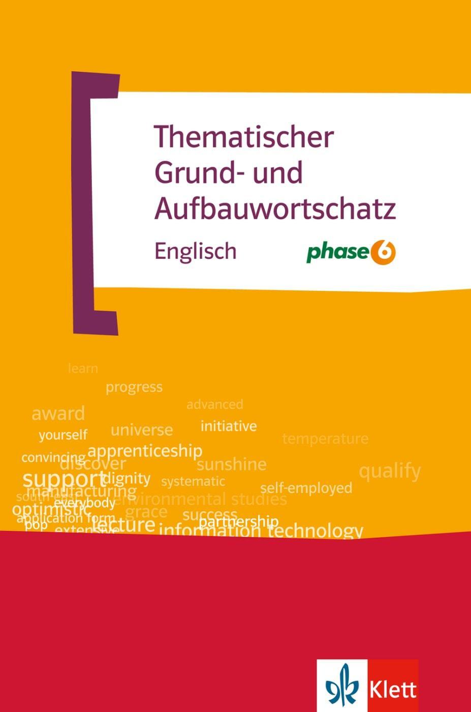 Cover: 9783125195448 | Thematischer Grund- und Aufbauwortschatz Englisch mit Phase 6 | Bundle