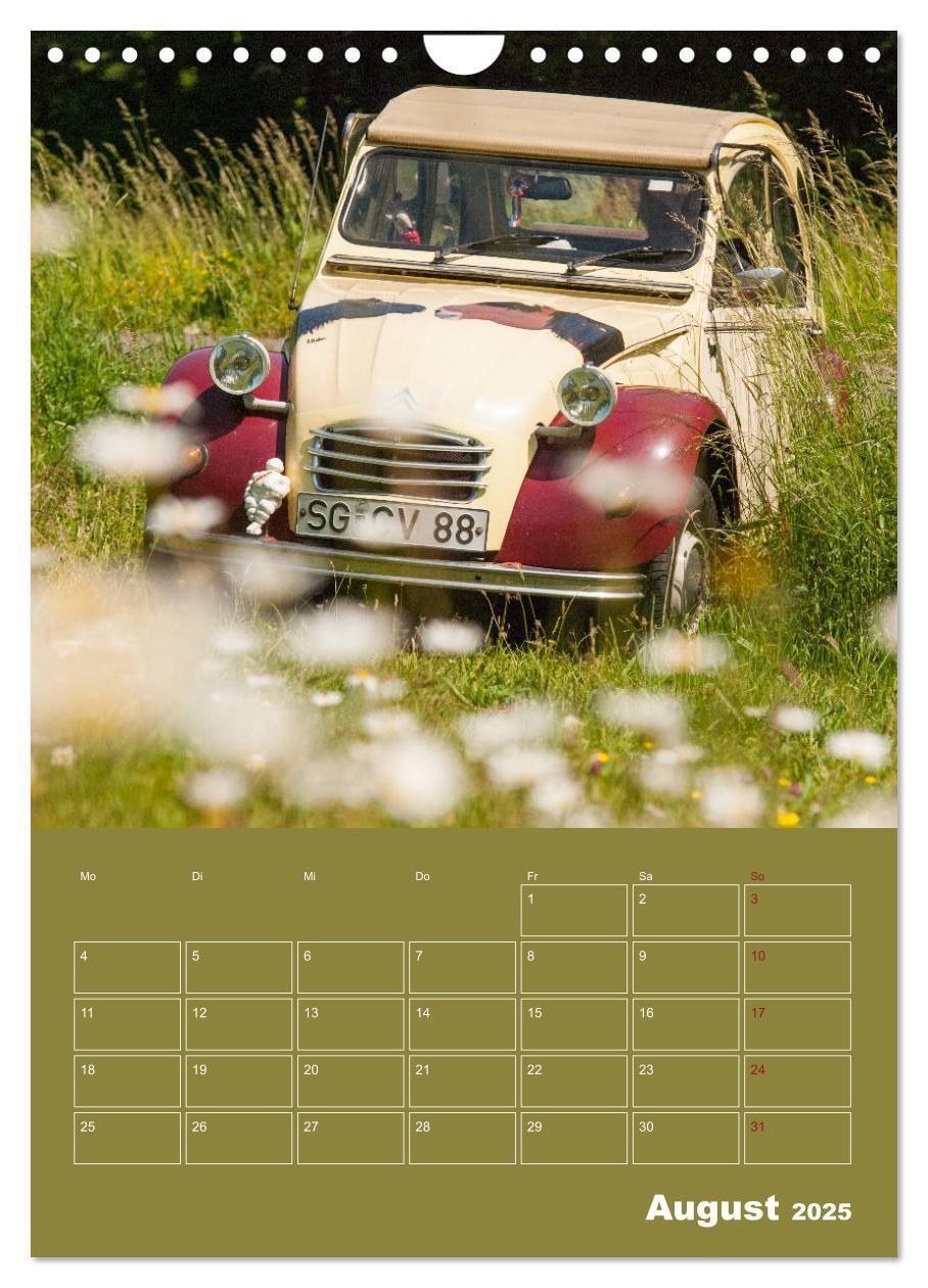 Bild: 9783435955664 | Citroën 2 CV ¿ Flower Power (Wandkalender 2025 DIN A4 hoch),...