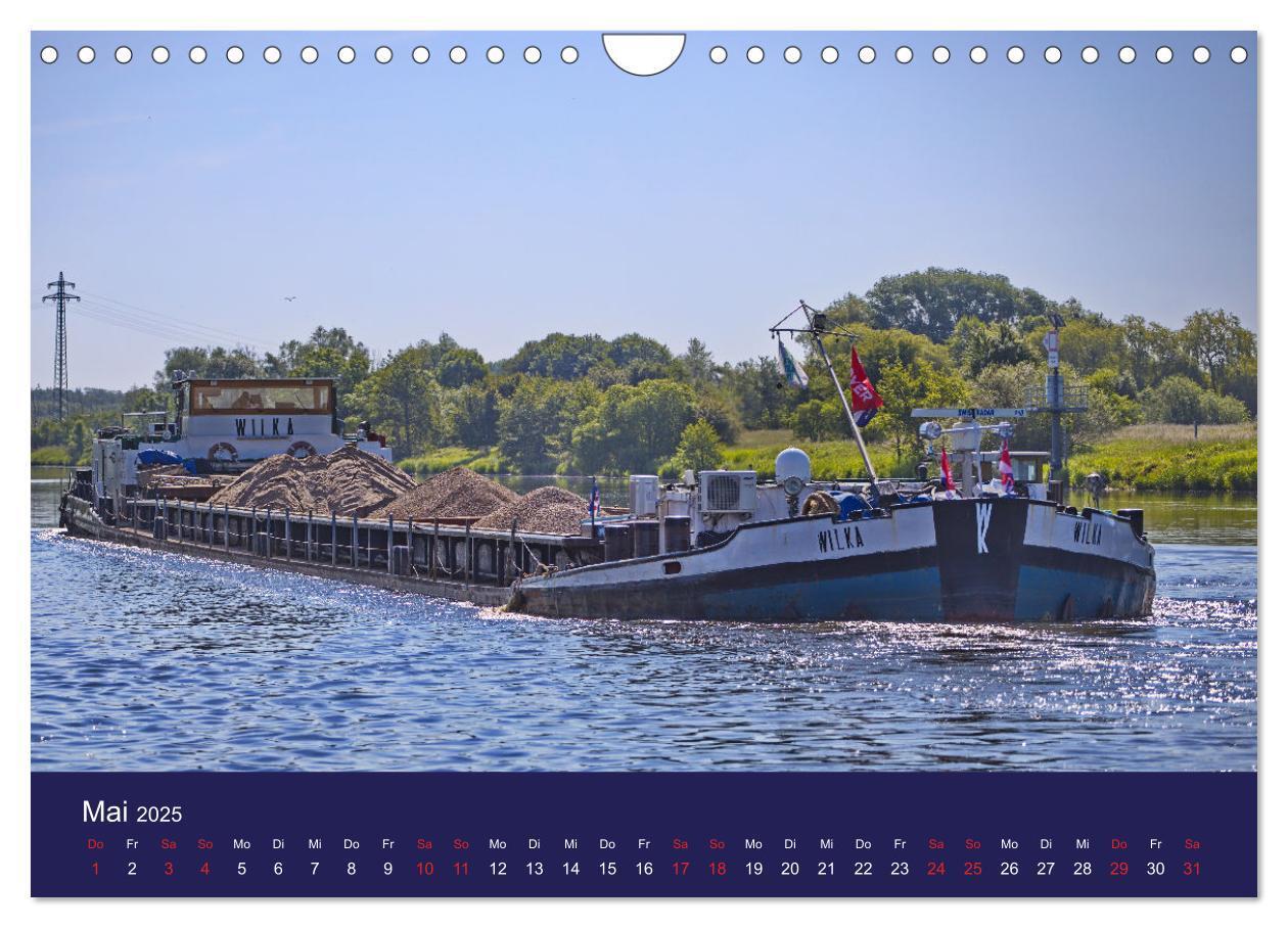 Bild: 9783457160503 | Binnenschiffe im Norden (Wandkalender 2025 DIN A4 quer), CALVENDO...