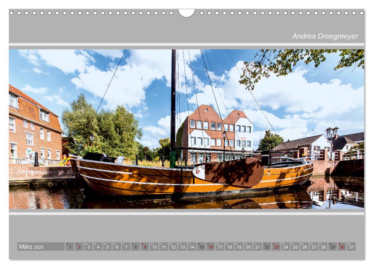 Bild: 9783435417193 | Papenburg-Panorama (Wandkalender 2025 DIN A3 quer), CALVENDO...