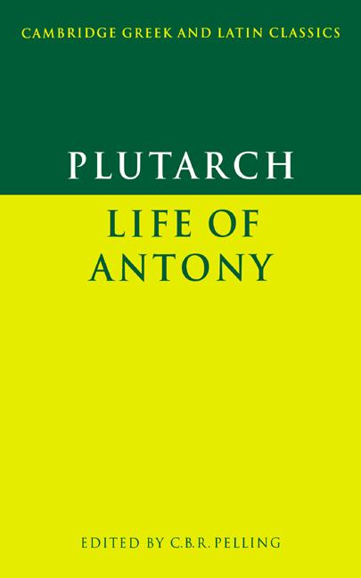 Cover: 9780521284189 | Plutarch | Life of Antony | Plutarch | Taschenbuch | Englisch | 2005