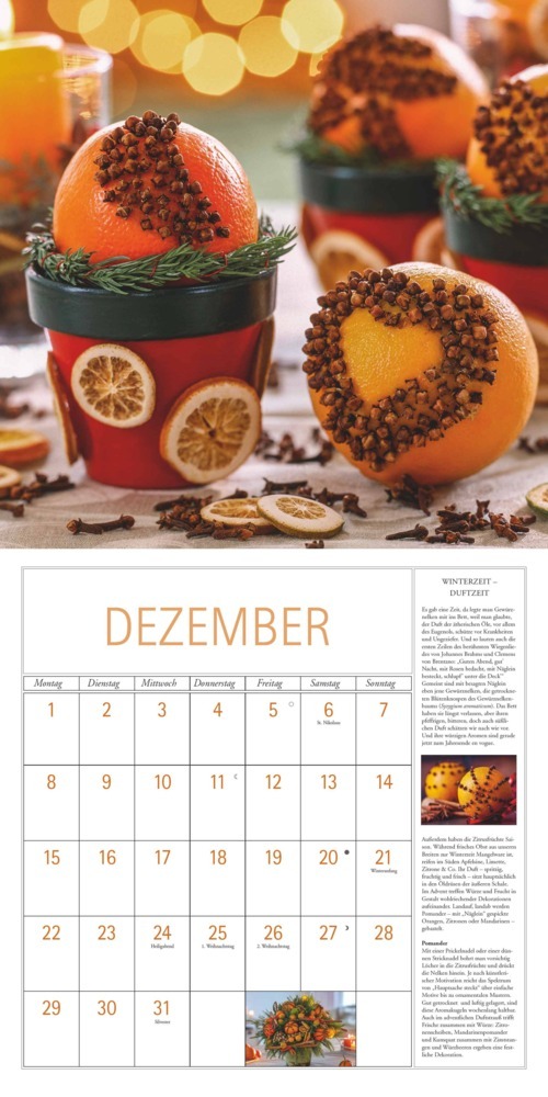 Bild: 4250809652771 | DUMONT - DUMONTS Kräuter Kalender 2025 Broschürenkalender, 30x30cm,...