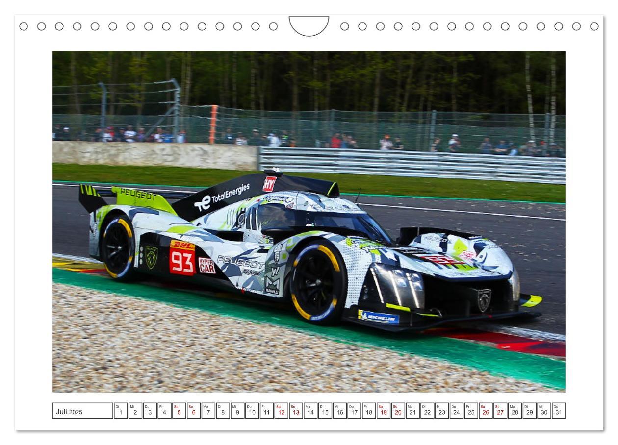 Bild: 9783457228777 | FIA WEC SPA - FRANCORCHAMPS by MMPIXX.COM (Wandkalender 2025 DIN A4...