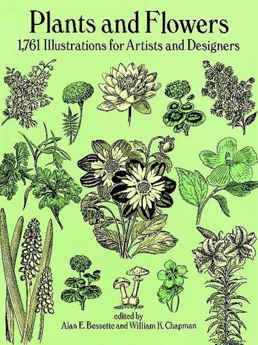 Cover: 9780486269573 | Plants and Flowers | 1761 Illustrations for Artists and Designers