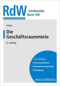 Cover: 9783415068995 | Die Geschäftsraummiete | Dominique Johanna Popiel | Taschenbuch | 2020