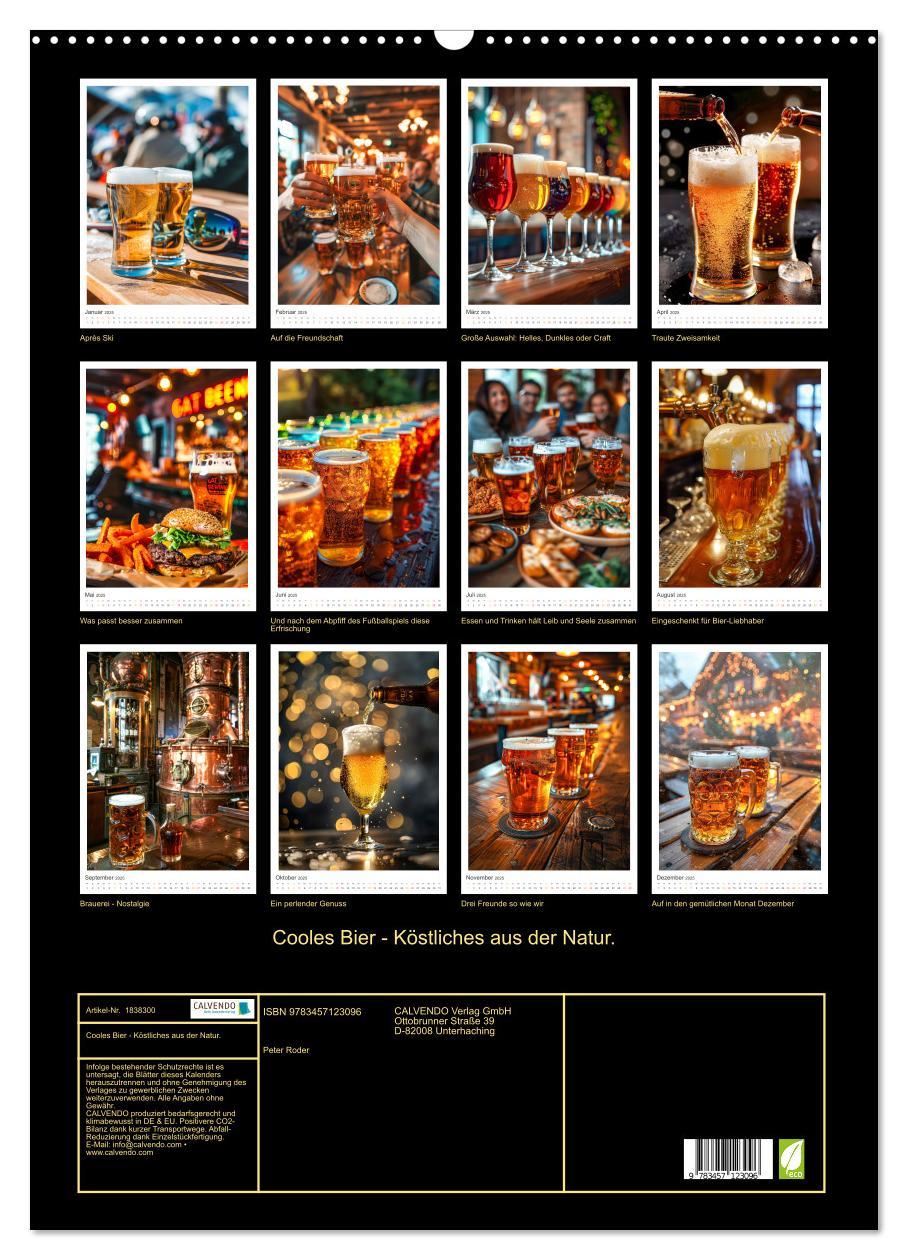 Bild: 9783457123096 | Cooles Bier - Köstliches aus der Natur. (Wandkalender 2025 DIN A2...