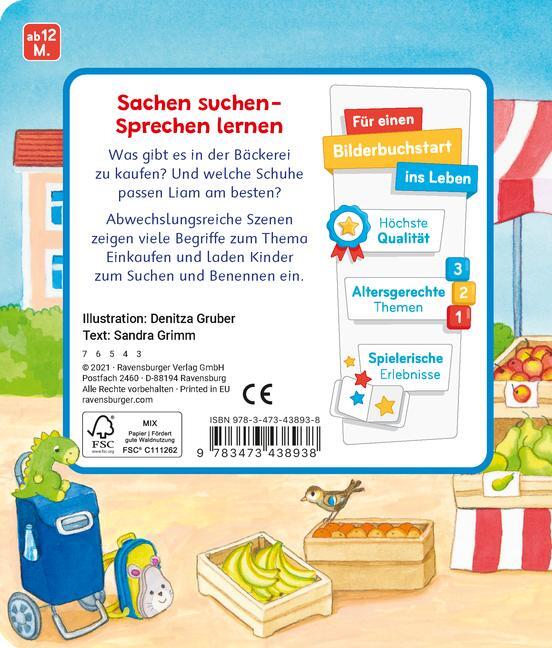 Bild: 9783473438938 | Mein erstes Sachen suchen: Beim Einkaufen | Sandra Grimm | Buch | 2021