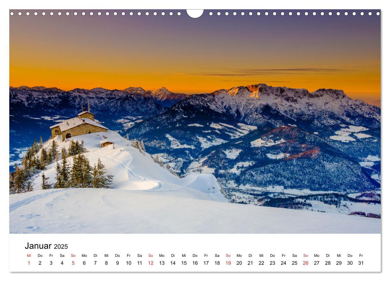 Bild: 9783435155118 | Berchtesgadener Berge im Licht (Wandkalender 2025 DIN A3 quer),...