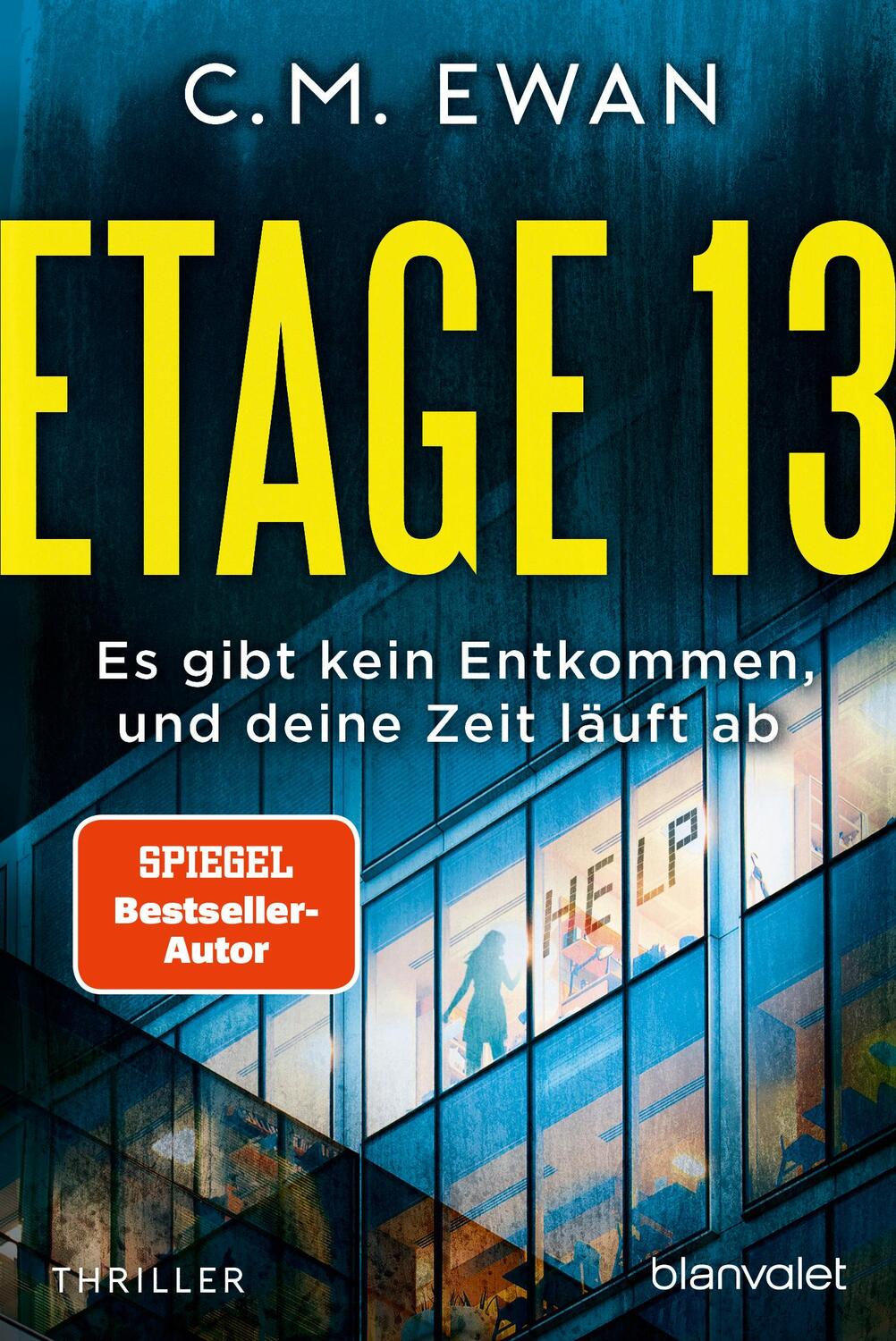 Cover: 9783734112843 | Etage 13 - Es gibt kein Entkommen, und deine Zeit läuft ab | Thriller