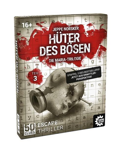 Bild: 7640142762898 | 50 Clues 2 - Hüter des Bösen (Spiel) | Escape Thriller | Jeppe Norsker