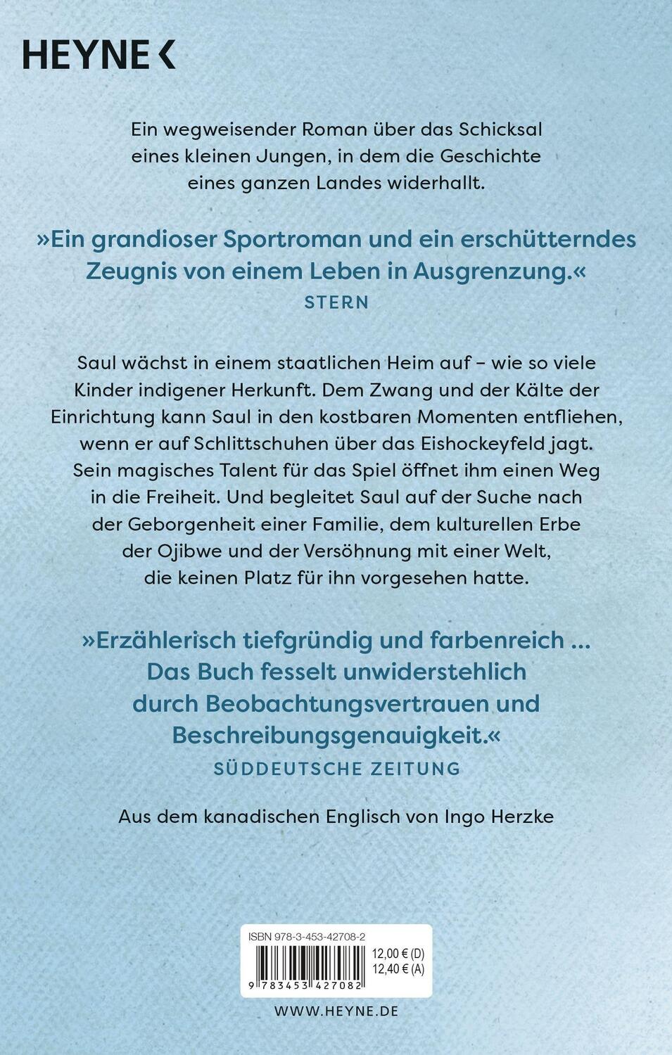 Bild: 9783453427082 | Der gefrorene Himmel | Roman | Richard Wagamese | Taschenbuch | 2023